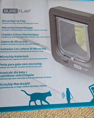 Gattaiola con lettore microchip 