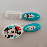 set spazzola + pettine e porta ciuccio Topolino 