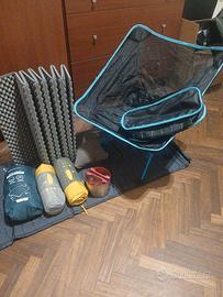 kit indispensabili bivacco/campeggio ecc....
