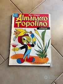 Almanacco Topolino aprile 1957 Mondadori