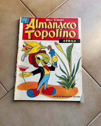 Almanacco Topolino aprile 1957 Mondadori