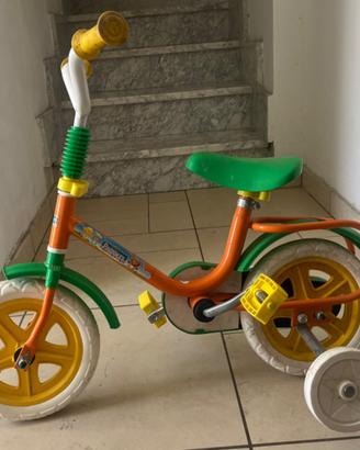 Bicicletta con rotelle