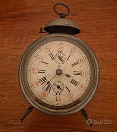 Sveglia meccanica antica da tavolo FUNZIONANTE