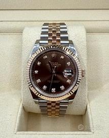 ROLEX DATEJUST 41MM 126331 CHOCO EVEROSE FULL SET