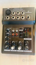 Mixer 5 canali no fx
