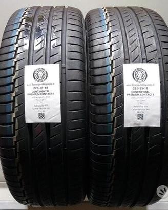2 gomme 225 55 18 continental a8166