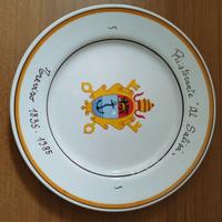 Piatto del buon ricordo vintage