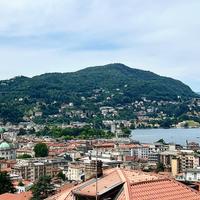 Vista unica su lago e Como
