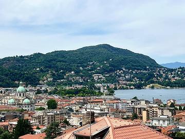 Vista unica su lago e Como