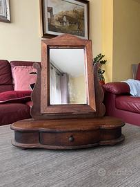 Specchio portagioie antico