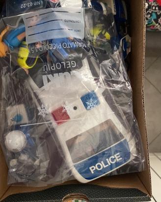 PLAYMOBIL elicottero e polizia