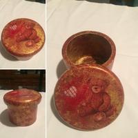 Piattini, scatole, decoupage ideali per natale