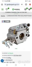 Carburatore  motosega  dolmar  ps  4600