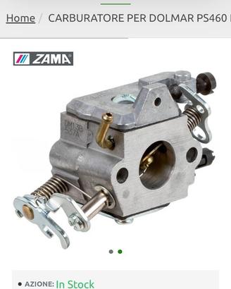Carburatore  motosega  dolmar  ps  4600