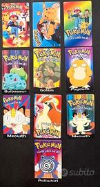Carte Pokémon telefoniche USA-Canada anni 2000