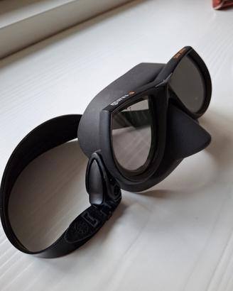 Maschera Apnea Mares Star Elite vetri antiriflesso