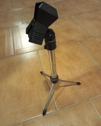 base porta microfono da tavolo 