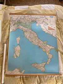 Cartina stradale Italia anno 1998 + mappa Laguna