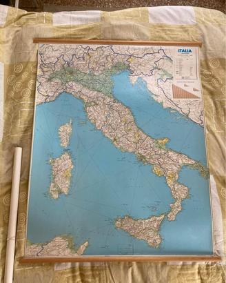 Cartina stradale Italia anno 1998 + mappa Laguna