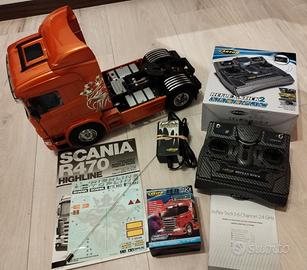 Tamiya Scania R470 Highline 1:14 in ottime condizi