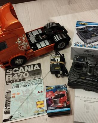 Tamiya Scania R470 Highline 1:14 in ottime condizi