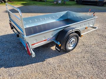 CARRELLO RIMORCHIO CRESCI PT6C CON RAMPA SALITA