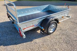 CARRELLO RIMORCHIO CRESCI PT6C CON RAMPA SALITA