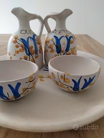 Set porcellane di Grottaglie