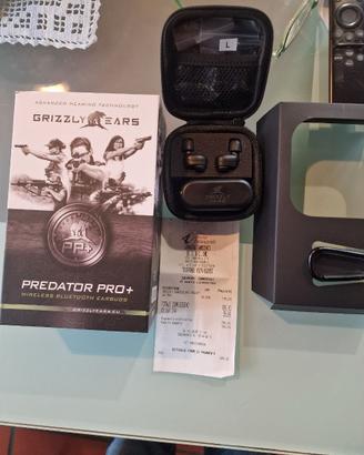 Auricolari  amplificati  Bluetooth  per caccia