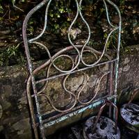 Letto  in ferro battuto
