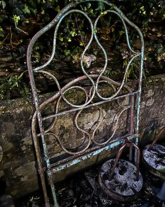Letto  in ferro battuto
