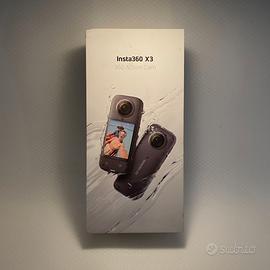 INSTA360 X3 Action Camera Nera con Accessori