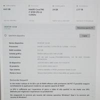 PC desktop per Gaming estremo e  Workstation prof.