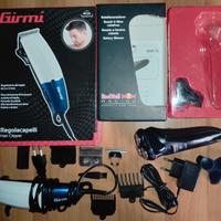 Rasoio red bull+tagliacapelli da riparare inRegalo