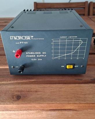 Alimentatore stabilizzato 12Vdc - 20A