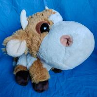 Peluche Mucca Gli Amici della Fattoria Big Headz