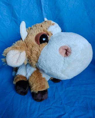 Peluche Mucca Gli Amici della Fattoria Big Headz