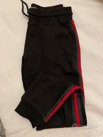 Pantalone nero tuta