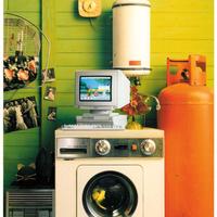 Poster Sottsass, Olivetti- "Domuslife" (Lavatrice)