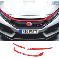 MODANATURE HONDA CIVIC 16-20 LOOK TYPE R ROSSO