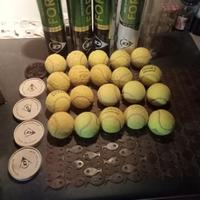 palline da tennis usate Dunlop 