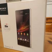Sony Xperia Z cover e scatola originale 