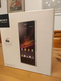 Sony Xperia Z cover e scatola originale 