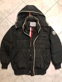 Giubbino Moncler nero vintage slim y2k - Taglia XL