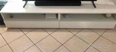 Mobile living marca TOMASELLA bianco lucido,