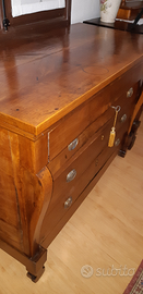 Cassettone comò impero