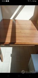 tavolo a libro di legno