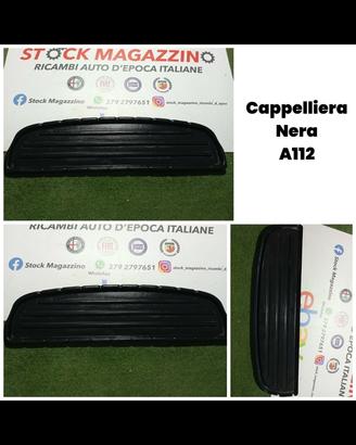 Cappelliera nera Autobianchi a112