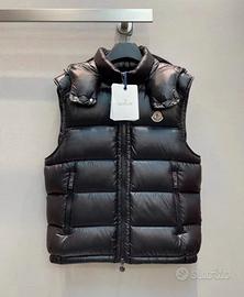 Moncler Gilet imbottito Bormes con cappuccio