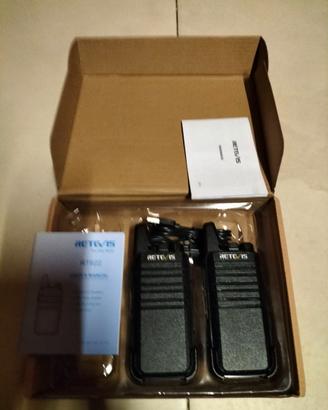RETEVIS RT622 2pcs Radio Cinesi Walkie-Talkie Mini